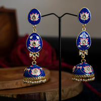 Meenakari Jhumka