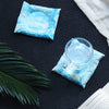 Concrete Cushion Coasters - Blue (set of 2)