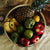 Fruit Bowl (Wood & Brass )