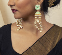 Kundan earrings