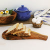 Olive wood platter for appetizers