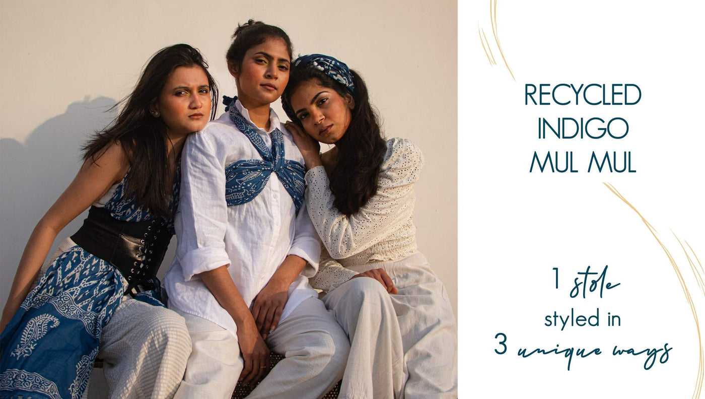 The most exotic mulmul stoles and dupattas for women