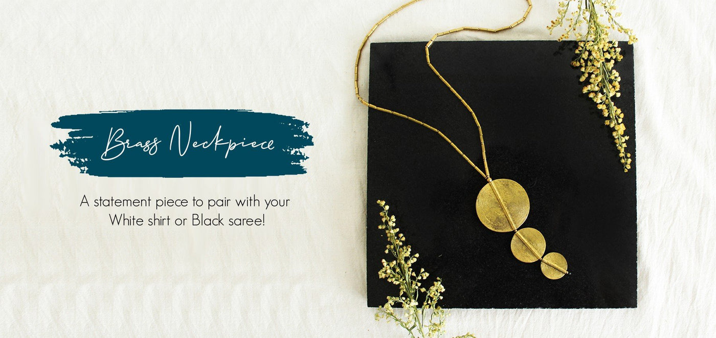 The most exquisite tribal golden neckpiece at THOA